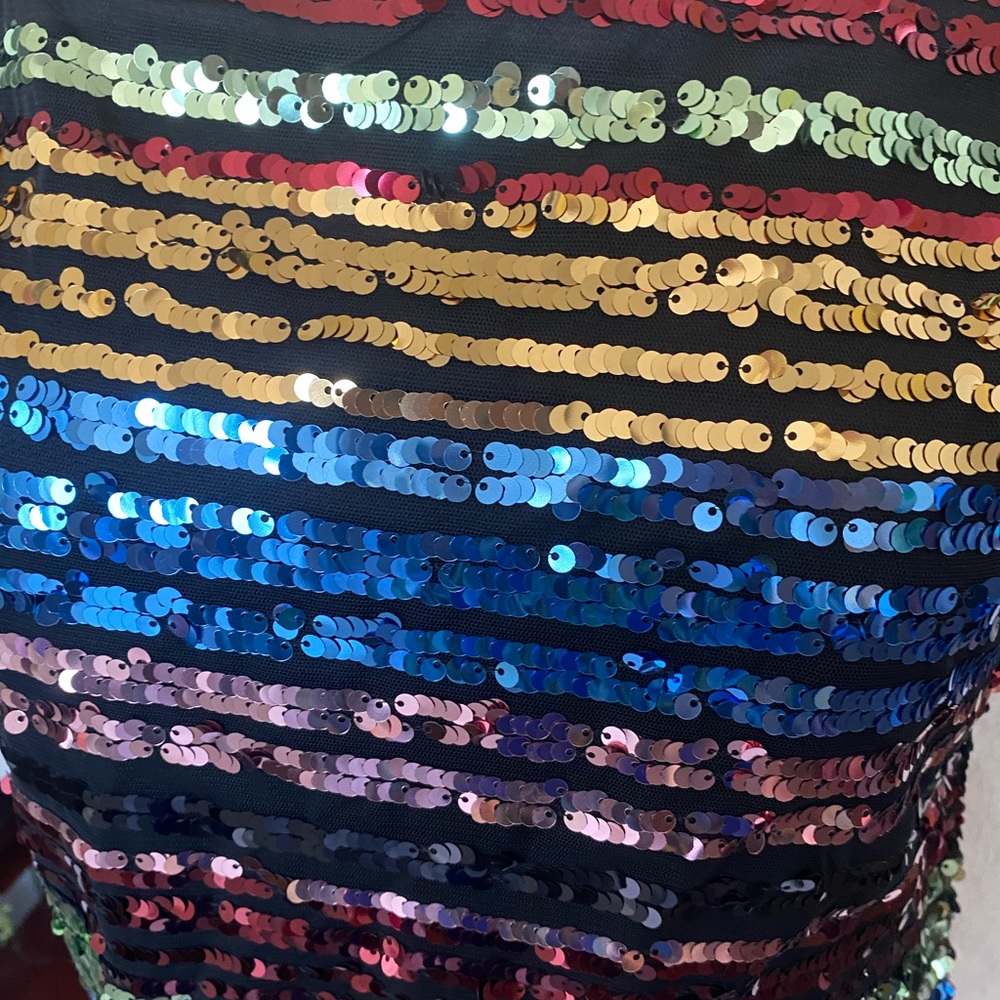 Multicolor Top In Sequence M - image 5